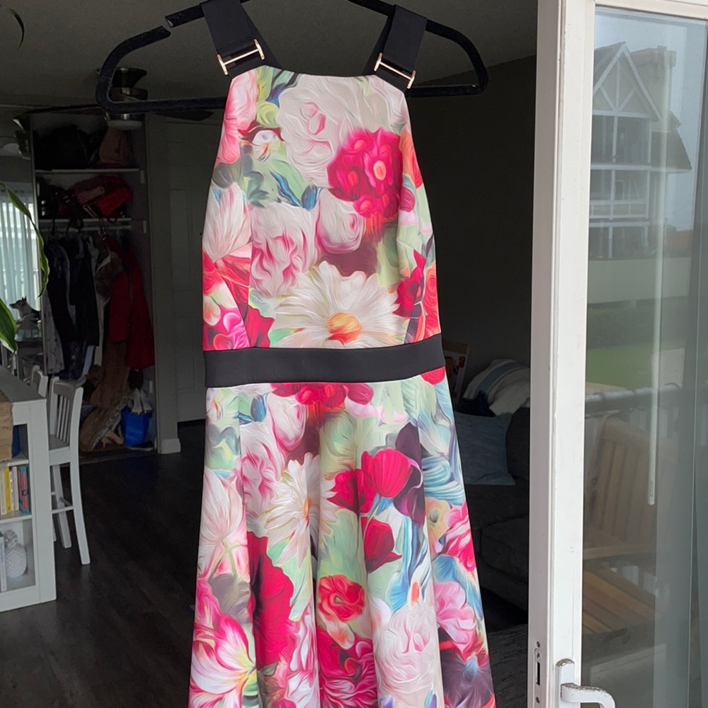 Yes Baker Fit and flare flirty dress